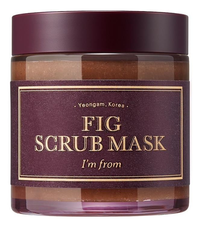 Маска-скраб для лица с экстрактом инжира Fig Scrub Mask 120г: Маска-скраб 120г