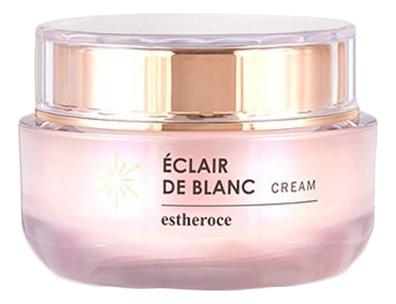 Крем для лица на основе термальной воды Estheroce Eclair De Blanc Cream 50мл