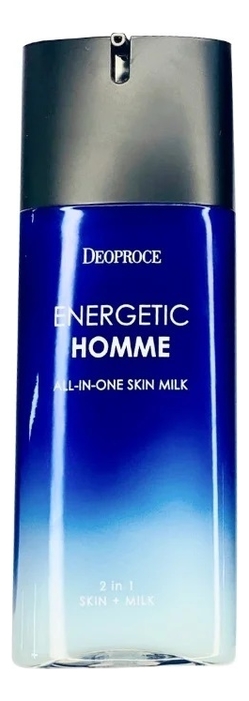Тонизирующее молочко для лица Energetic Homme All-In-One Skin Milk 130мл