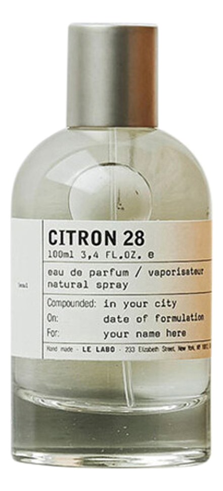 

Citron 28: парфюмерная вода 50мл, Citron 28