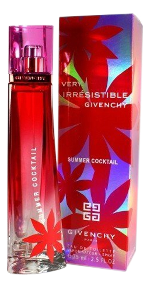 

Very Irresistible Givenchy Summer Coctail for Women 2008: туалетная вода 75мл, Very Irresistible Givenchy Summer Coctail For Women 2008