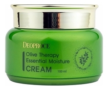 Deoproce Крем для лица с маслом оливы Olive Therapy Essential Moisture Cream 100мл