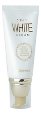 Deoproce Многофункциональный осветляющий крем для лица 5 In 1 White Cream 50г