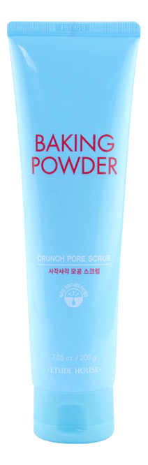 Скраб для лица с содой для очищения пор Baking Powder Crunch Pore Scrub: Скраб 200г скраб для лица baking powder hyaluronic acid pore scrub скраб 25 7г