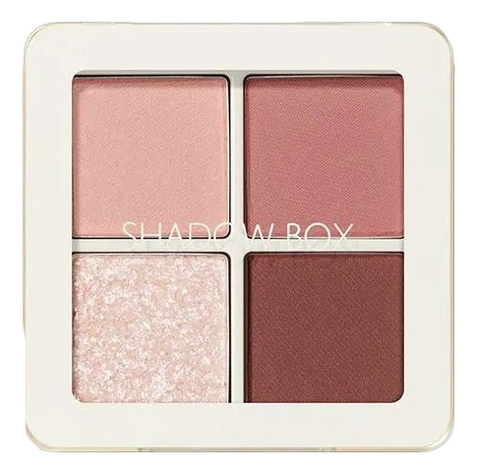 

Тени для век Saemmul Shadow Box 3,6г: 01 Rosy Ending, Тени для век Saemmul Shadow Box 3,6г