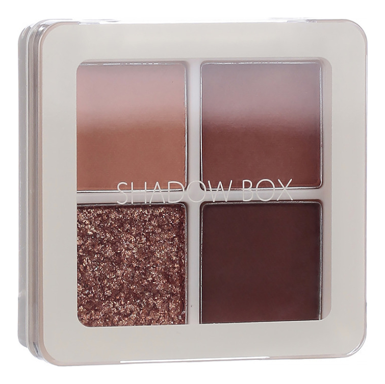 

Тени для век Saemmul Shadow Box 3,6г: 02 Cafe Road, Тени для век Saemmul Shadow Box 3,6г