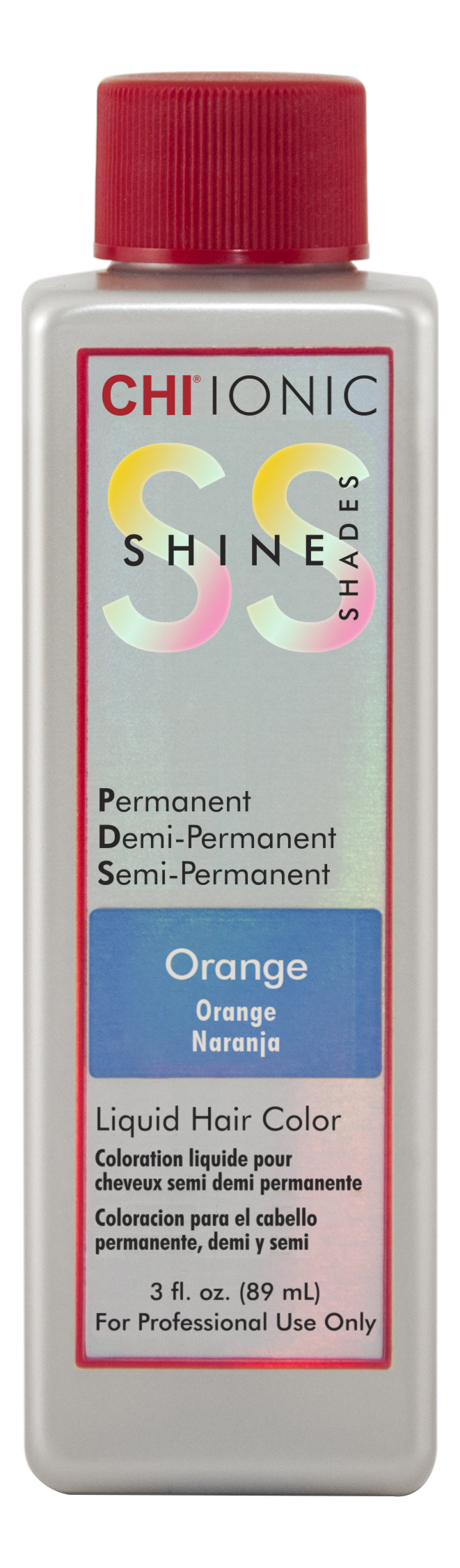 

Безаммиачная краска для волос Ionic Shine Shades Liquid Hair Color 89мл: Orange, Безаммиачная краска для волос Ionic Shine Shades Liquid Hair Color 89мл