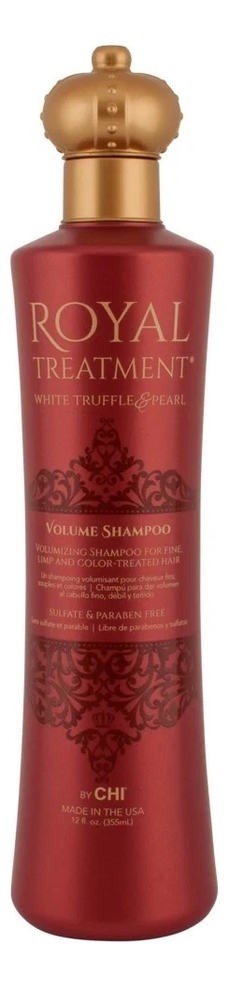 

Шампунь для объема волос Farouk Royal Treatment Volume Shampoo: Шампунь 355мл, Шампунь для объема волос Farouk Royal Treatment Volume Shampoo