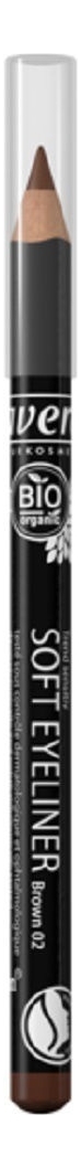 

Мягкий карандаш для глаз Soft Eyeliner 1,14г: 02 Коричневый, Мягкий карандаш для глаз Soft Eyeliner 1,14г