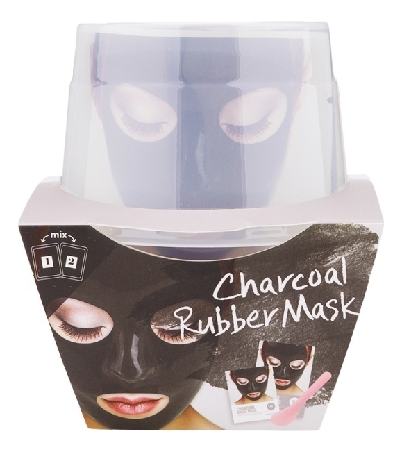 

Альгинатная маска для лица с древесным углем Charcoal Magic Mask (пудра + активатор)