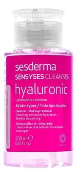 Антивозрастной лосьон для снятия макияжа на основе гиалуроновой кислоты Sensyses Cleanser Hyaluronic