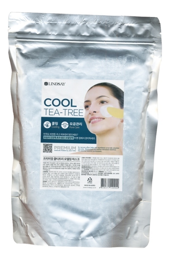 

Альгинатная маска для лица с маслом чайного дерева Premium Cool Tea-Tree Modeling Mask: Маска 1000г, Альгинатная маска для лица с маслом чайного дерева Premium Cool Tea-Tree Modeling Mask