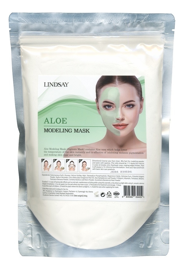 

Альгинатная маска для лица с экстрактом алоэ Aloe Modeling Mask 240г