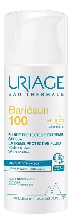 Солнцезащитная эмульсия для лица Bariesun 100 Fluide Protecteur Extreme SPF50 50мл матирующая эмульсия для лица bariesun mat fluide spf50 50мл
