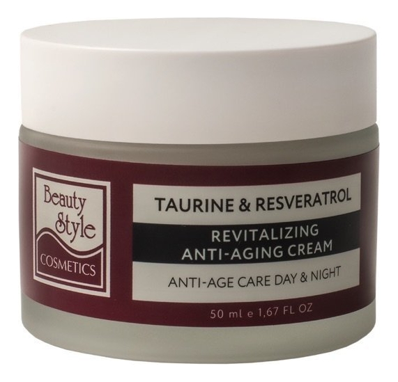 

Крем для лица на основе таурина Taurine & Resveratrol Revitalizing Anti-Aging Cream: Крем 30мл, Крем для лица на основе таурина Taurine & Resveratrol Revitalizing Anti-Aging Cream