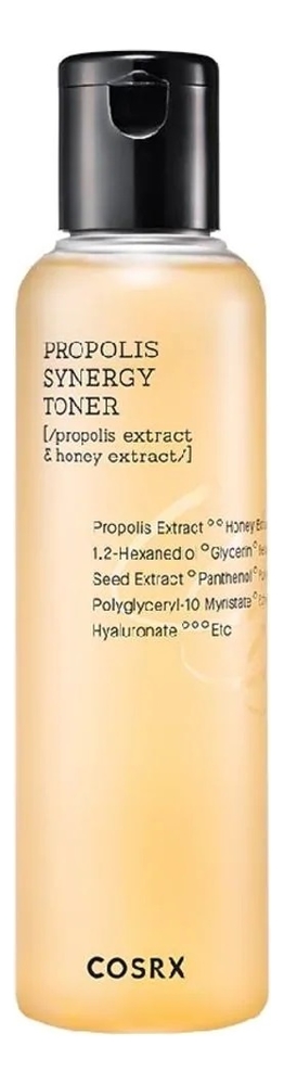 Тонер для лица с прополисом Propolis Synergy Toner: Тонер 150мл тонер для лица с прополисом cosrx full fit propolis synergy toner 150 мл