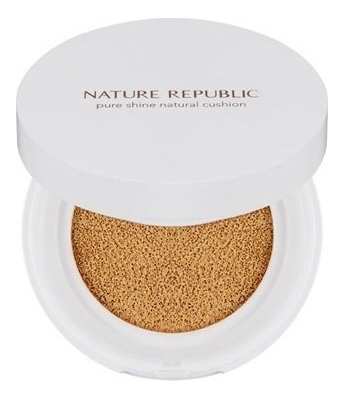 

Крем-пудра для лица Pure Shine Natural Cushion SPF50+ PA+++ 12г: 01 Light Beige, Крем-пудра для лица Pure Shine Natural Cushion SPF50+ PA+++ 12г