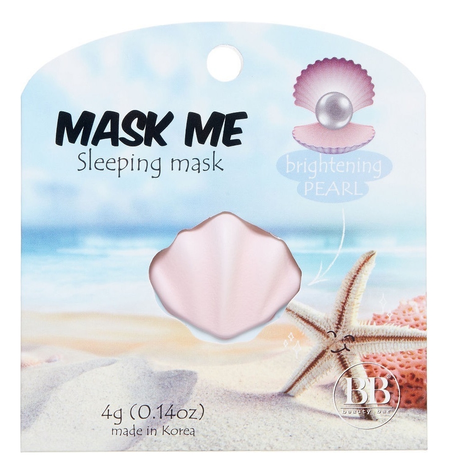 Ночная маска для лица с экстрактом жемчуга Mask Me Sleeping Pearl 4г