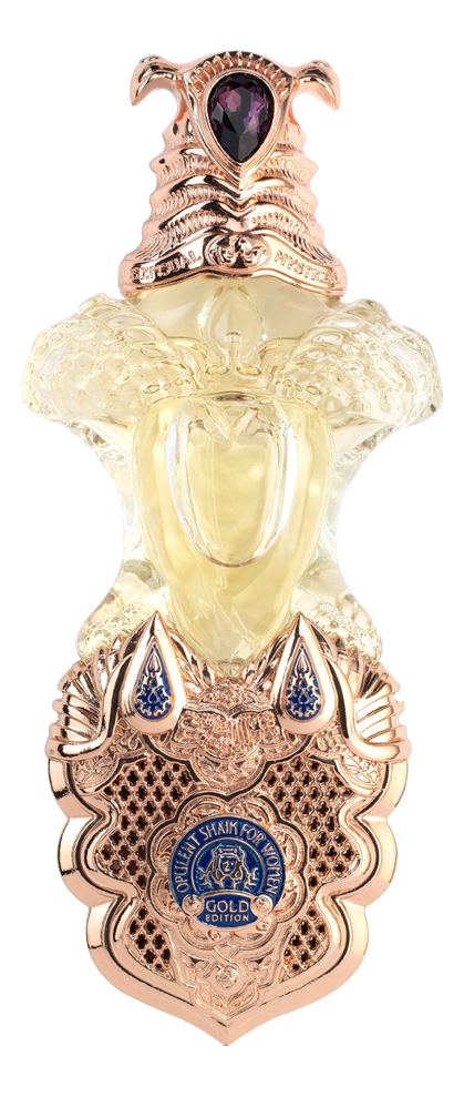 

Opulent Gold Edition For Women: парфюмерная вода 40мл ЛЮКС (в золоте - кожаный чехол - хрустальный флакон с кристаллом Swarovski) тестер, Opulent Gold Edition For Women