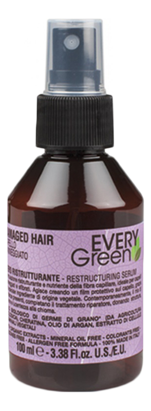 

Реструктурирующая сыворотка для волос Every Green Restructuring Serum 100мл