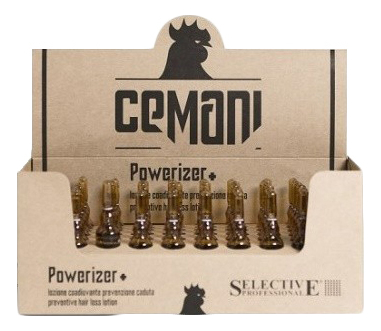 

Лосьон профилактический против выпадения волос Cemani Powerizer+: Лосьон 60*8мл, Лосьон профилактический против выпадения волос Cemani Powerizer+
