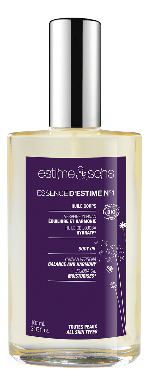 

Успокаивающее масло для тела с экстрактом вербены и жожоба Essence D’Estime No1 100мл