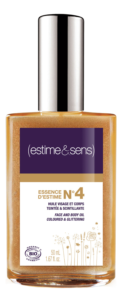 

Тональное мерцающее масло для лица и тела с экстрактом абрикоса Essence D’Estime No 4 100мл