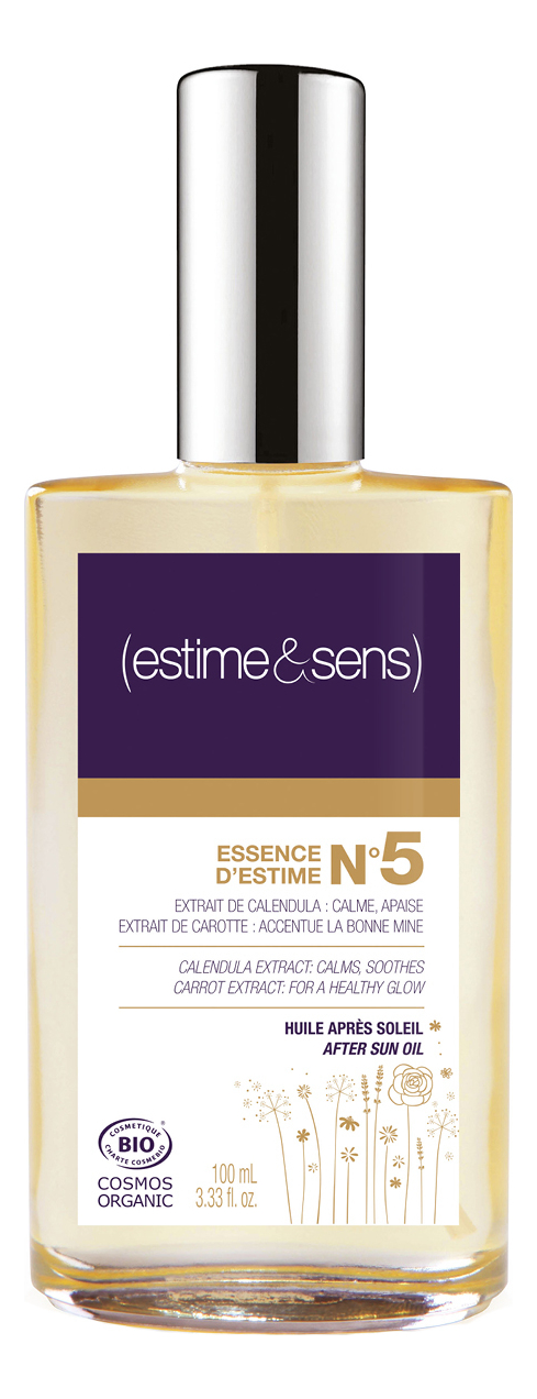 

Успокаивающее масло для лица и тела после загара с календулой Essence D’Estime No 5 100мл