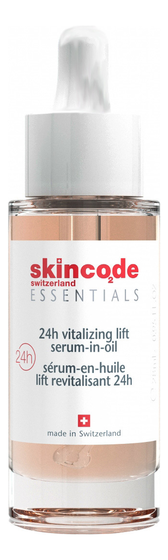 ревитализирующая подтягивающая сыворотка в масле skincode 24h vitalizing lift serum in oil 28 мл Ревитализирующая подтягивающая сыворотка в масле Essentials 24H Vitalizing Lift Serum-In-Oil 28мл