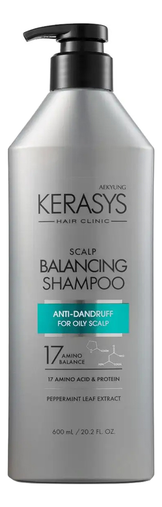 Шампунь для сухой и чувствительной кожи головы Hair Clinic Scalp Care Balancing Shampoo: Шампунь 600мл