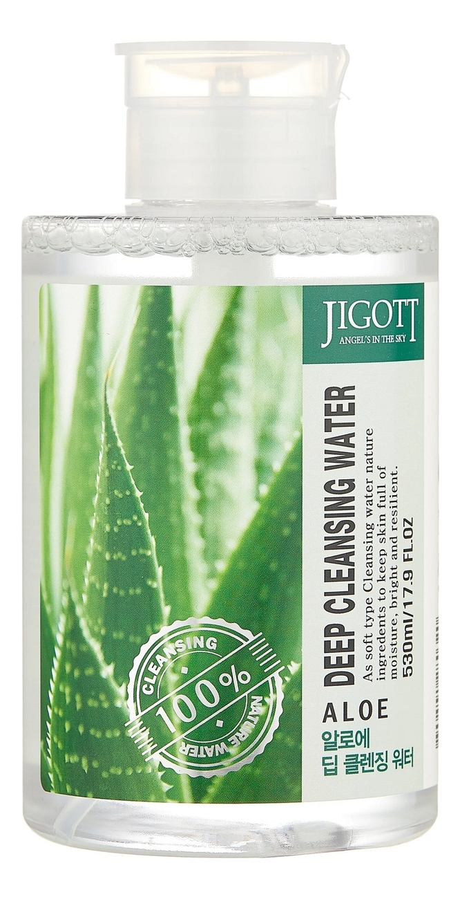 

Очищающая вода для лица с экстрактом алоэ вера Deep Cleansing Water Aloe 530мл