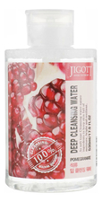 Jigott Очищающая вода для лица с экстрактом граната Deep Cleansing Water Pomegranate 530мл