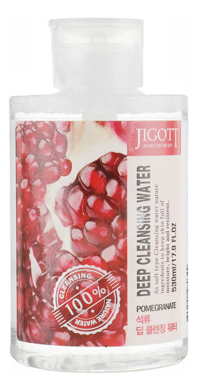 

Очищающая вода для лица с экстрактом граната Deep Cleansing Water Pomegranate 530мл