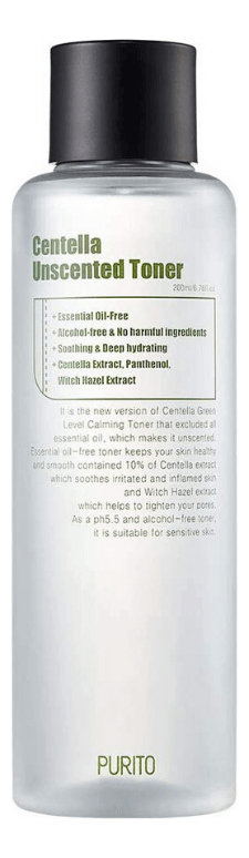 

Тонер для лица с экстрактом центеллы азиатской Centella Unscented Toner 200мл