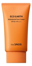 The Saem Солнцезащитный крем для лица водостойкий Eco Earth Waterproof Sun Cream SPF50+ PA++++ 50г