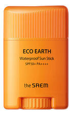 The Saem Солнцезащитный стик водостойкий Eco Earth Waterproof Sun Stick SPF50+ PA++++ 17г