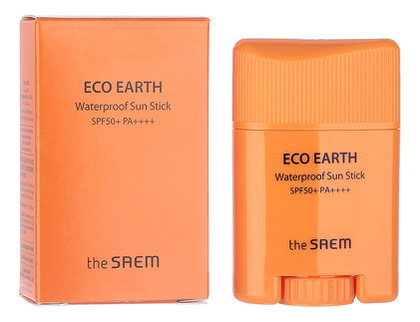 The Saem Солнцезащитный стик водостойкий Eco Earth Waterproof Sun Stick SPF50+ PA++++ 17г