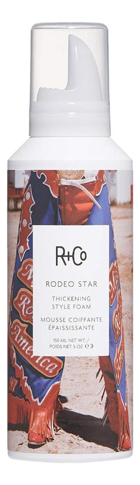 Уплотняющий мусс для объема волос Rodeo Star Thickening Style Foam: Мусс 150мл