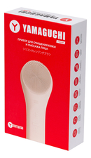 YAMAGUCHI Прибор для очищения кожи и массажа лица Silicone Cleansing Brush
