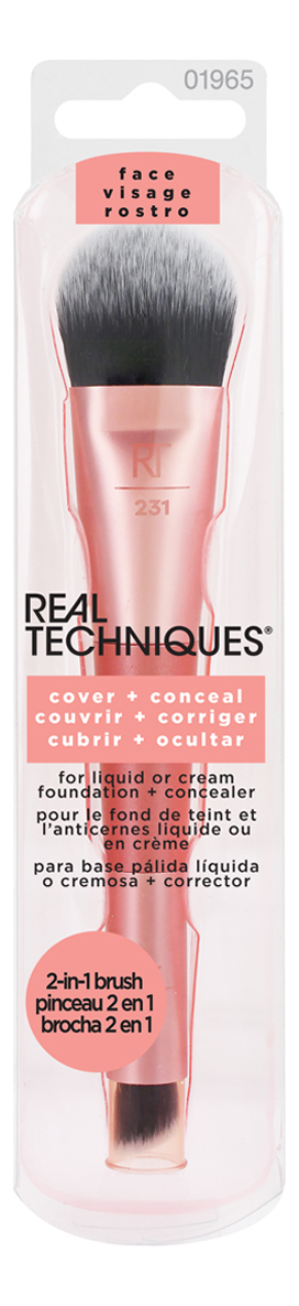 

Кисть для консилера и тональной основы 2 в 1 Smooth + Conceal