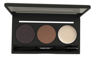 Тени для бровей Eyebrowns Brow Palette: 04 Dark Brown