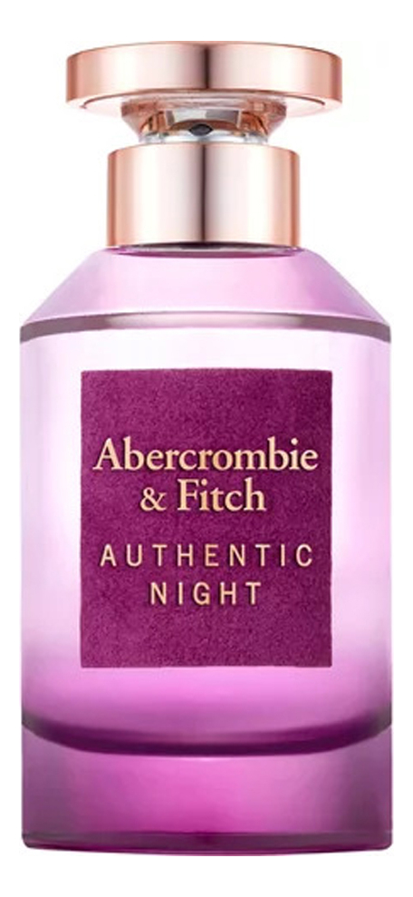 Authentic Night Woman: парфюмерная вода 100мл уценка abercrombie