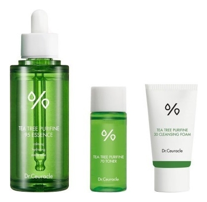 

Набор для лица Tea Tree Purifine Travel (эссенция 50мл + пенка для умывания 10мл + тонер 19мл)