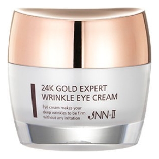 

Крем для кожи вокруг глаз с золотом JNN-II 24K Gold Expert Wrinkle Eye Cream: Крем 30г, Крем для кожи вокруг глаз с золотом JNN-II 24K Gold Expert Wrinkle Eye Cream