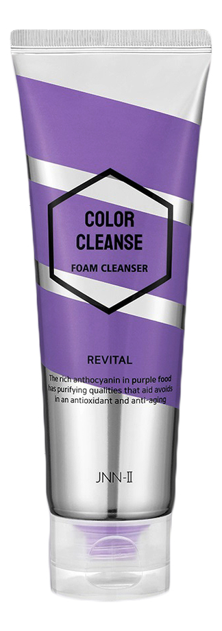 

Пенка для умывания JNN-II Color Cleanse Foam Cleanser Revital 100мл