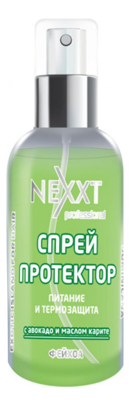 

Спрей-протектор для волос с маслом авокадо и карите Питание и термозащита 120мл