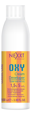 

Крем-окислитель для краски 1,5% Oxy Cream Developer: Крем-окислитель 100мл, Крем-окислитель для краски 1,5% Oxy Cream Developer