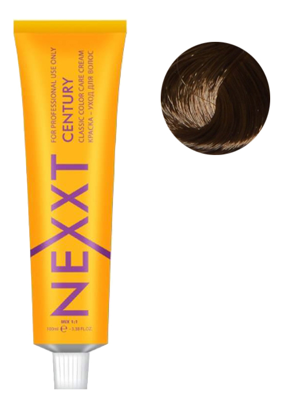 

Крем-краска для волос Classic Permanent Color Care Cream Century 100мл: 5.0 Light Brown, Крем-краска для волос Classic Permanent Color Care Cream Century 100мл
