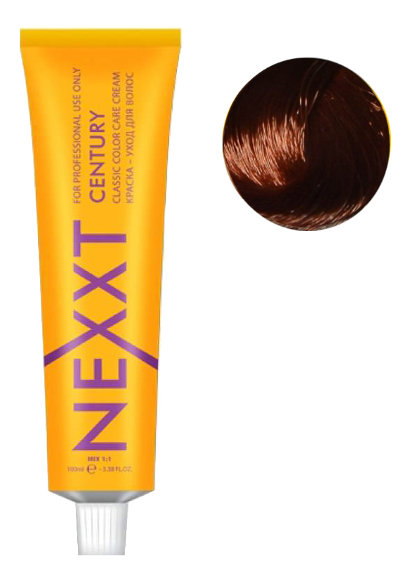 

Крем-краска для волос Classic Permanent Color Care Cream Century 100мл: 5.43 Light Brown Coppery-Golden Blond, Крем-краска для волос Classic Permanent Color Care Cream Century 100мл