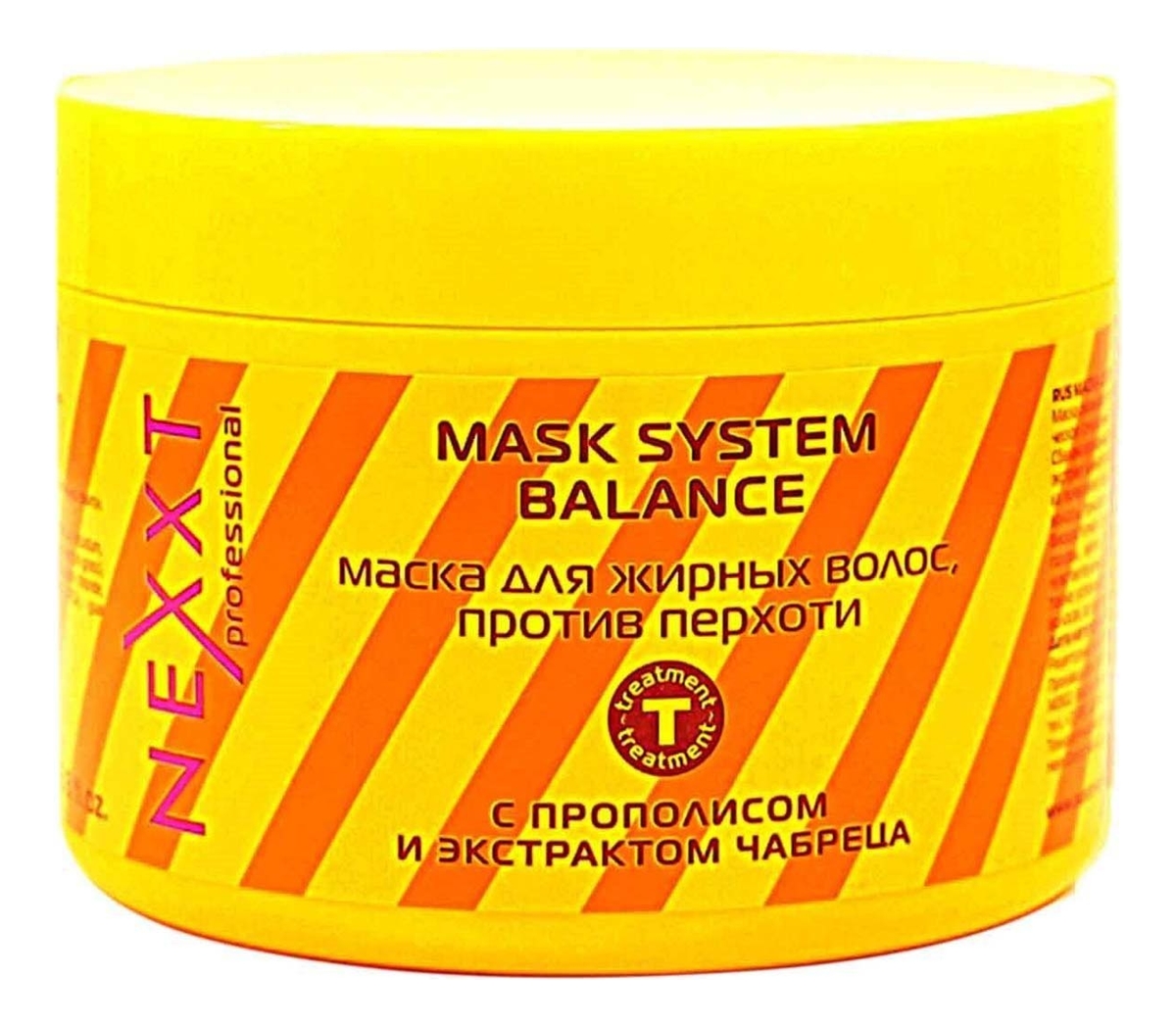 

Маска для волос против перхоти Mask System Balance: Маска 500мл, Маска для волос против перхоти Mask System Balance